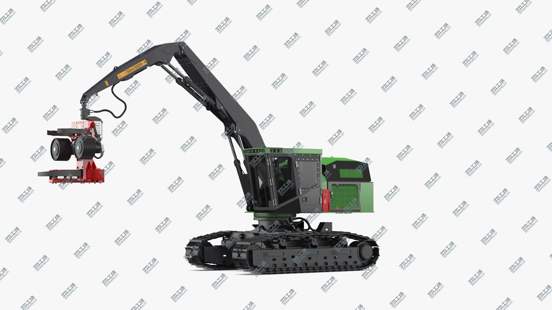 images/goods_img/20210313/3D model Tracked Harvester Generic Rigged/3.jpg